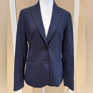 Theory Navy Blue Classic Women's Blazer Size 6